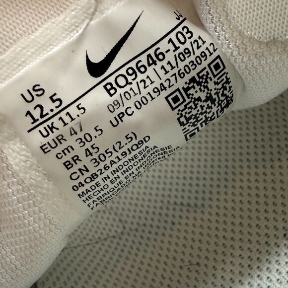 Nike Air Zoom Pegasus 37 Men\'s 12.5 White Mesh Athletic Sneakers Lace-Up Comfort main image 10